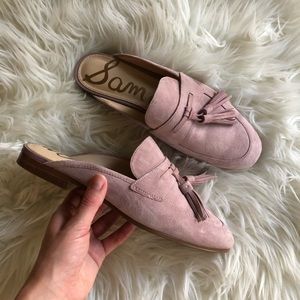 Sam Edelman suede mules